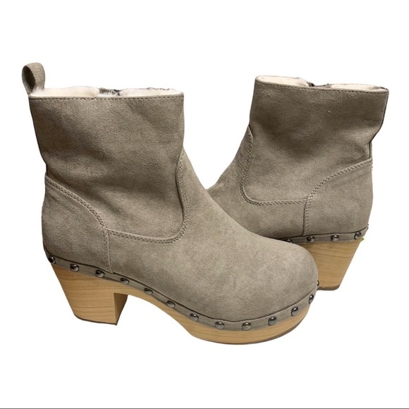 Madden Girl Tan Ankle Boots - Picture 1 of 5